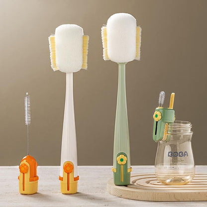 5-in-1 Bottle Cleaning Brush (Multifunctional) – For Cup Lid Cleaning & Home Kitchen Tasks