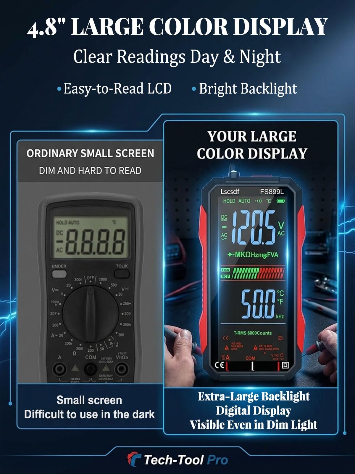 USB Rechargeable Digital Multimeter